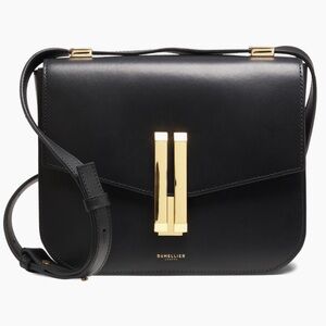 De Mellier Large Vancouver Leather Crossbody Bag